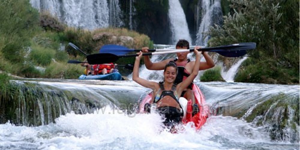 Canoe safari na rijeci Zrmanji